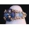 Anello in kit Lolita Strass blu