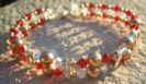 Bracelet Double Swarovski Rouge en kit