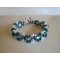 Bracciale Teal bianco seta