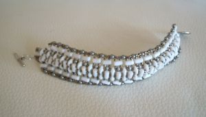 Bracelet tendance Blanc en kit