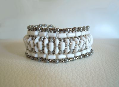 Bracelet tendance Blanc en kit