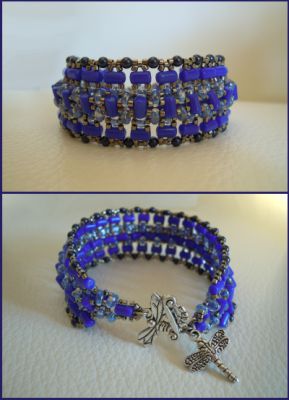 Bracelet tendance Indigo en kit