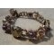 Bracciale a triade con charm alla cannella