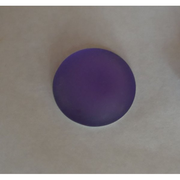 Cabochon Luna Tanzanite viola morbida diametro 18 mm