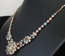 Collier Djerba Pacific Sand Opal en kit