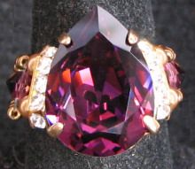 Kit bague Avalon Goutte d'Amethyste