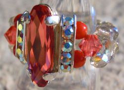 Kit bague Balleny Corail