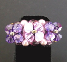 Kit bague Ceuta purple velvet