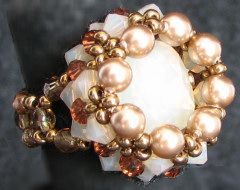 Kit bague Morgan carr&eacute;e amande