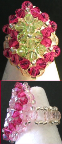 Kit bague Tioman fuchsia