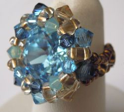 Kit bague Twinos Bleue