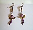 Kit Boucles d'oreilles Libellule Jaspe violet