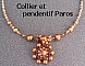 Kit collier Paros cuivre