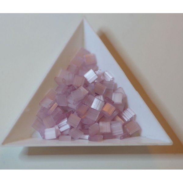 Miyuki Tila 5mm Raso di seta rosa 2551