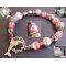 Istruzioni per il bracciale celia pink