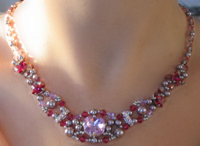 Notice de collier loaven fuchsia