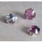 Strass 4 mm rosa chiaro x 10