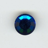 Strass capri blu hotfix x1