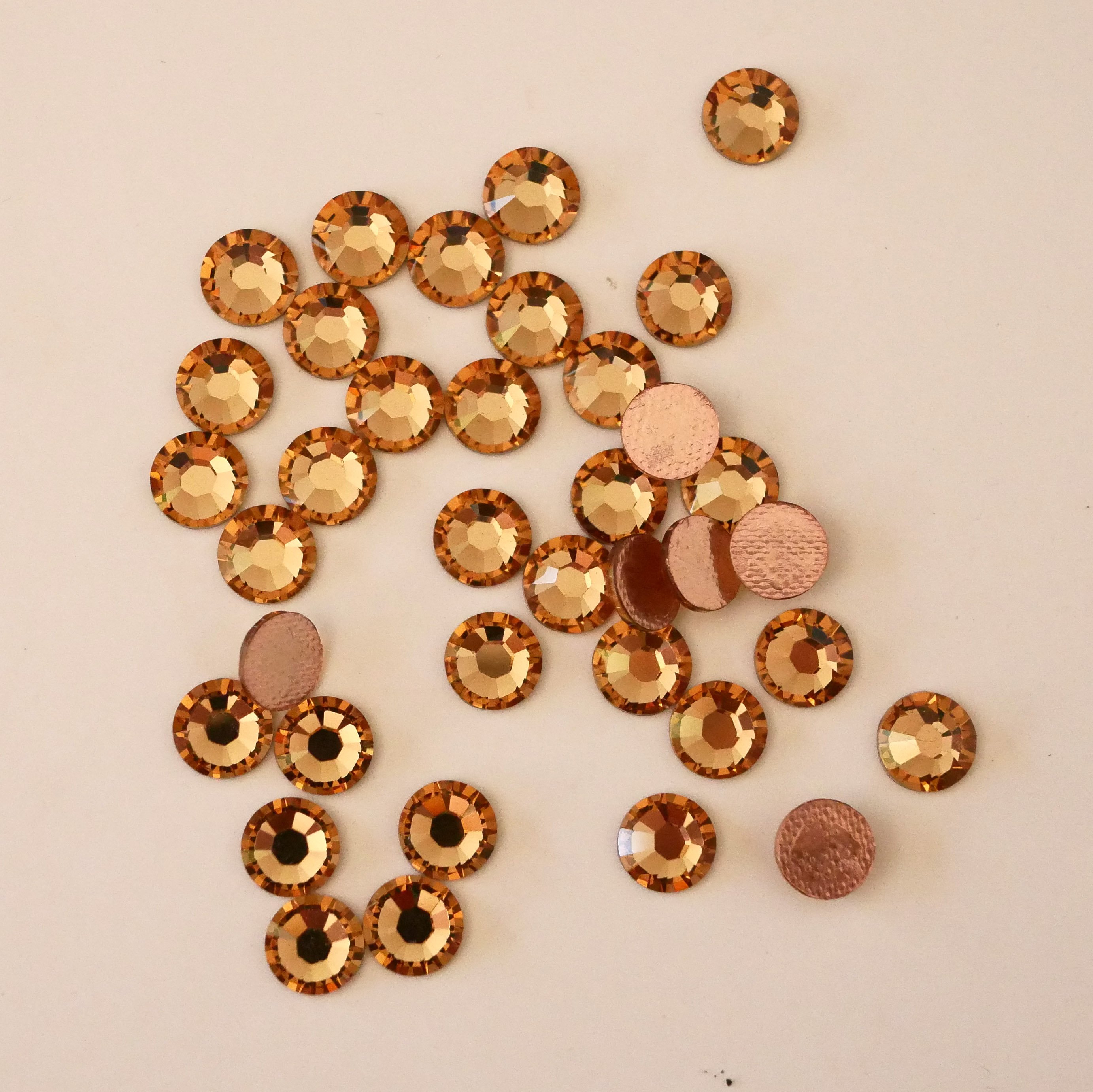 Strass Light colorado topaz hotfix x1