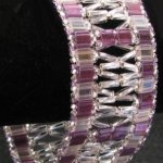 Kit bracciale a finestra Tila &amp; Twist Viola/argento