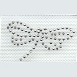 MOTIVO DI STRASS A FORMA DI LIBELLULA