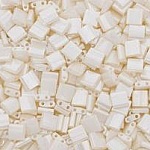 Miyuki Tila 5mm Avorio antico x 25