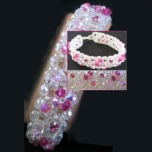 Istruzioni per il bracciale di agata rosa