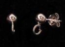 Clous d'oreilles "boule" argent 925 (+ 1.60 €)